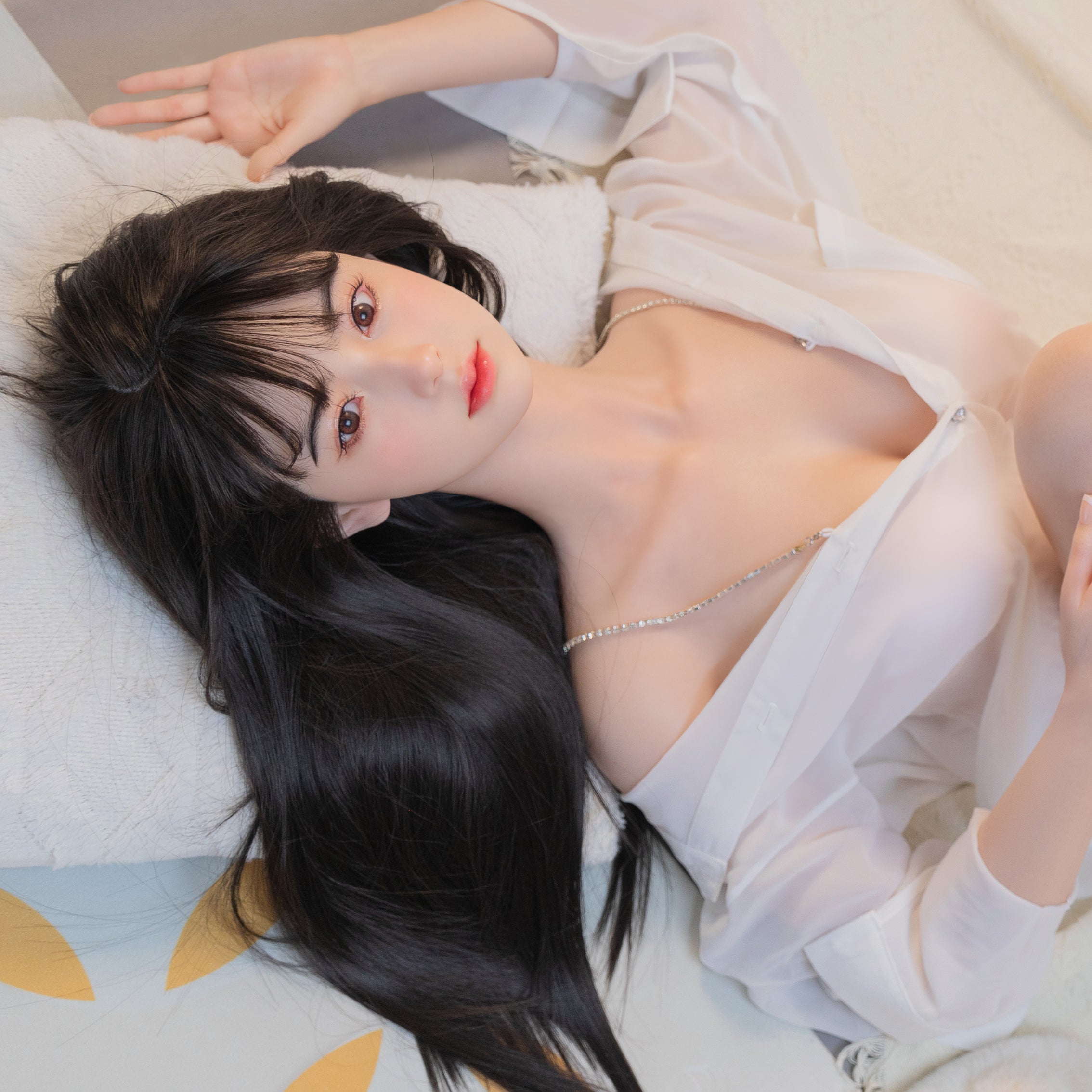 Irresistibly charming and lifelike silicone sex doll CoCo